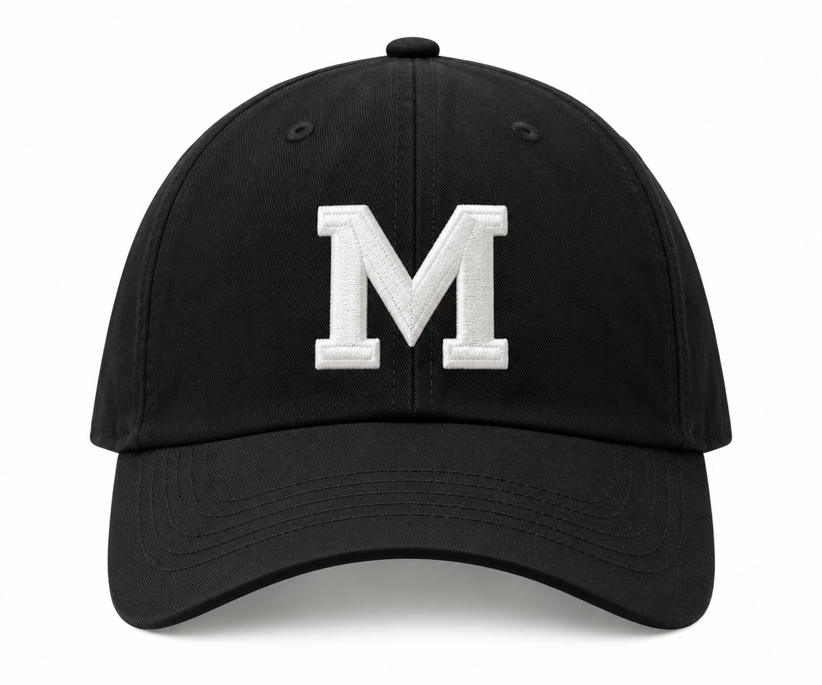 Marcelia Essential Dad Cap — Black