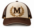 Marcelia Laurel Rope Trucker — Brown