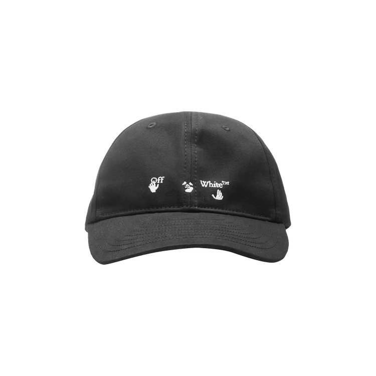 Off-White Logo Baseball Cap 'Black/White'