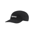 Supreme Linen Fitted Camp Cap 'Black'