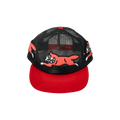 Icecream Mesh Trucker Hat 'Rococco Red'