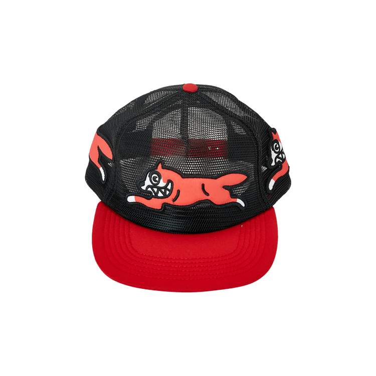 Icecream Mesh Trucker Hat 'Rococco Red'