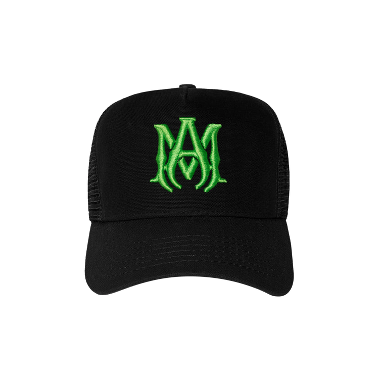 Amiri MA Logo Trucker Hat 'Black'