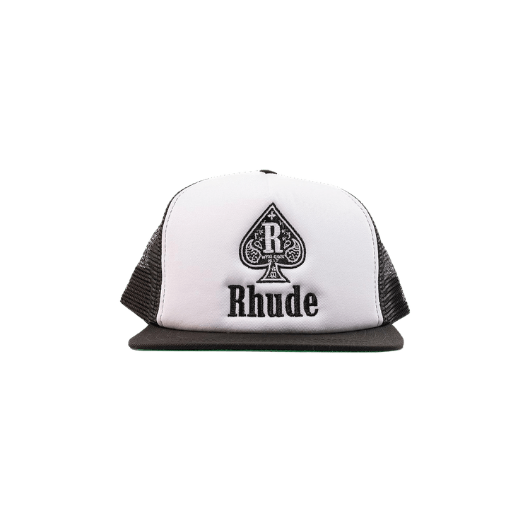 Rhude Spade Trucker Hat 'Black/White'