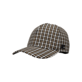 Courrèges Mini Check Cap 'Black'