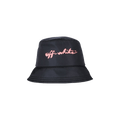 Off-White Off Script Bucket Hat 'Black/Pink'