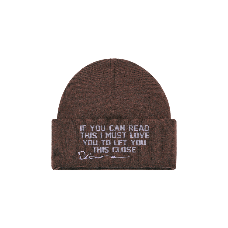 Dior x Cactus Jack Beanie 'Mocha Brown'