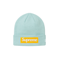 Supreme New Era Box Logo Beanie 'Ice Blue'