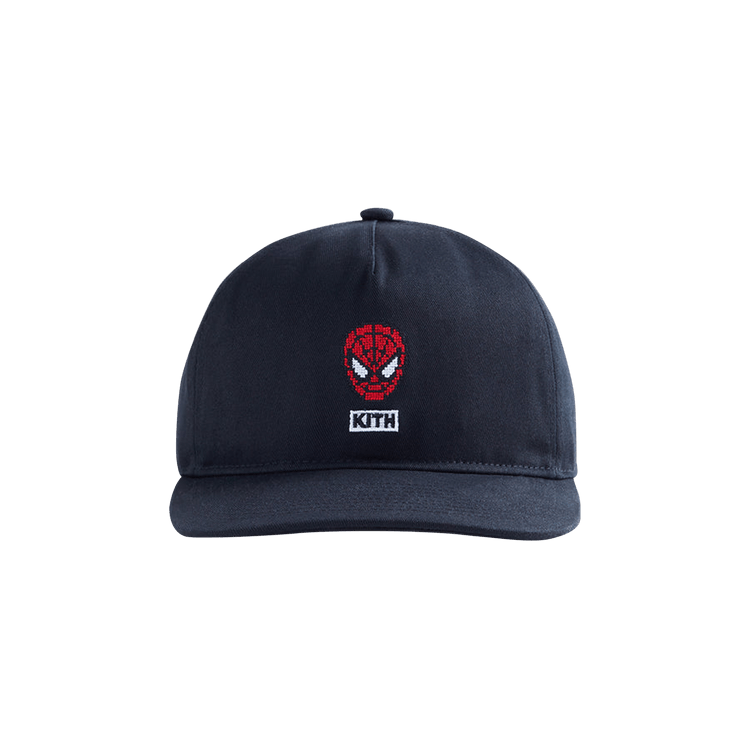 Kith For Spider-Man Needle Point Snapback 'Black'