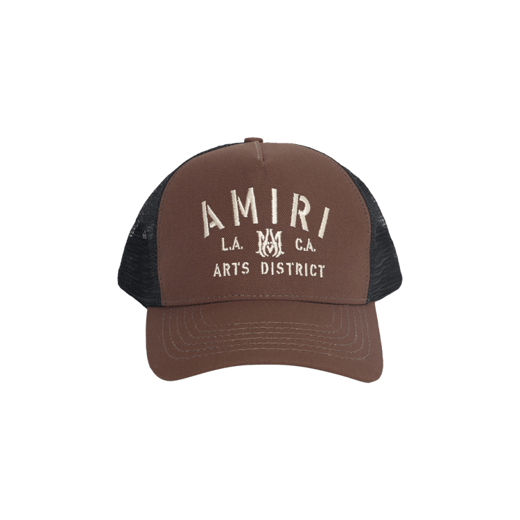 Amiri Stencil Trucker Hat 'Shitake'