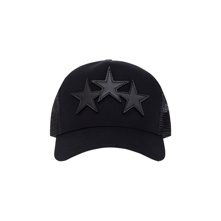 Amiri 3 Star Trucker Hat 'Black'