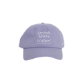 Sporty & Rich Drink More Water Hat 'Periwinkle'