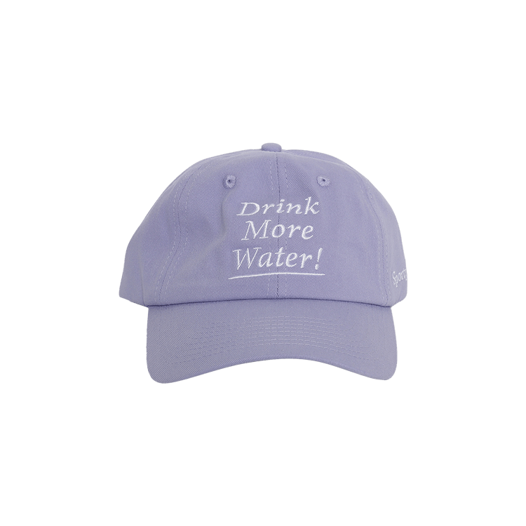 Sporty & Rich Drink More Water Hat 'Periwinkle'