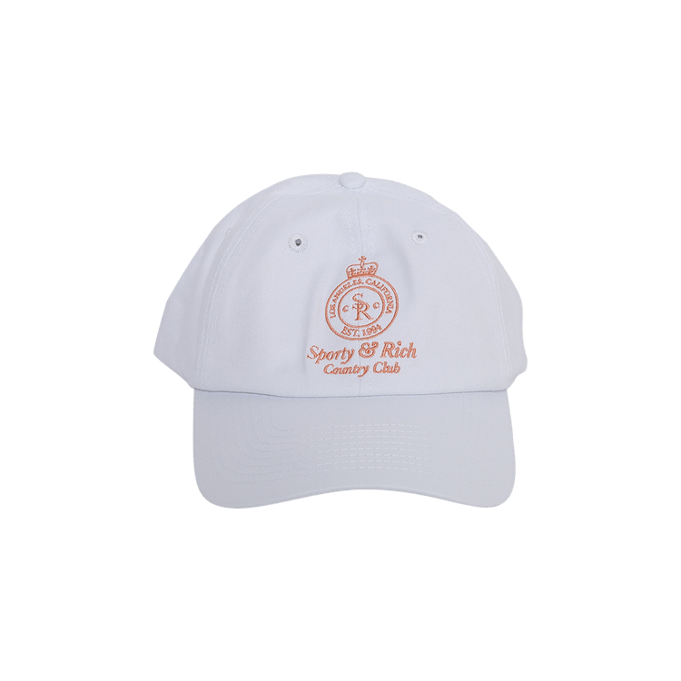 Sporty & Rich Crown Hat 'White'