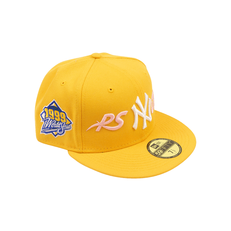 Psychworld x New York Yankees Fitted Cap 'Mustard'