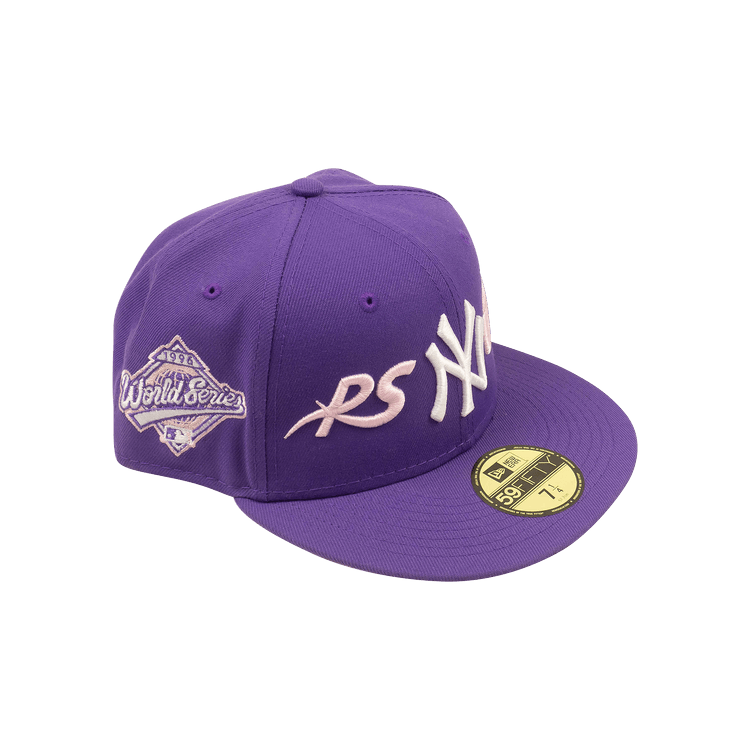 Psychworld x New York Yankees Fitted Cap 'Light Purple'