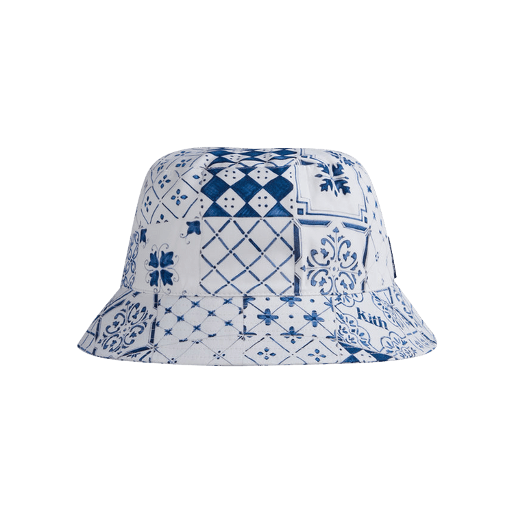 Kith Azulejo Tiles Bucket Hat 'Sandrift'