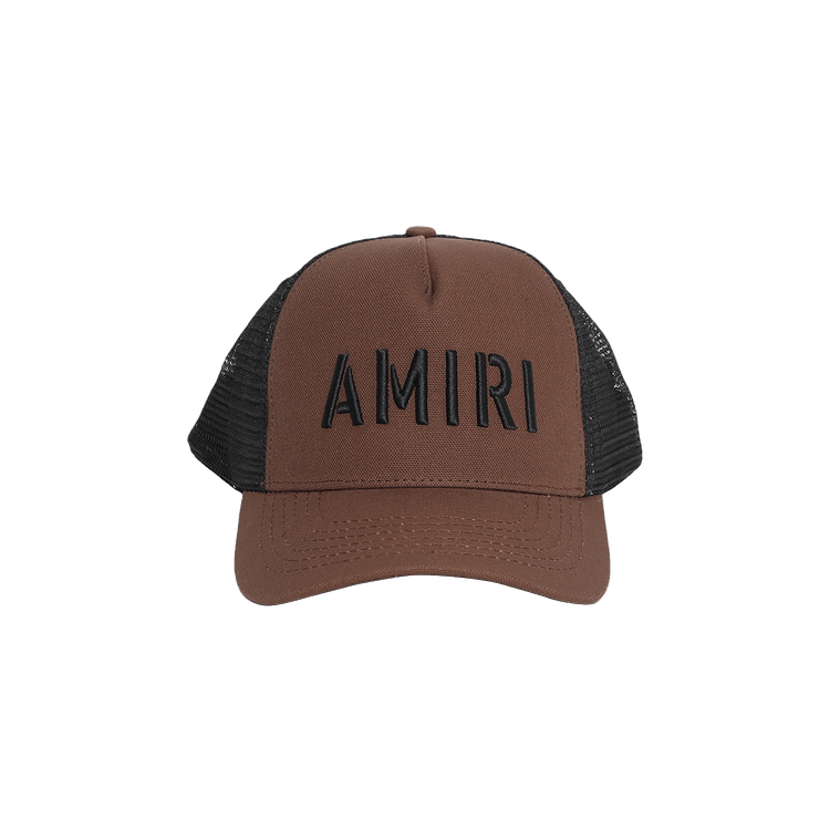 Amiri Arts Stencil Trucker Hat 'Shitake'
