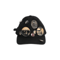Enfants Riches Déprimés Pin Collage 6-Panel Cap 'Black/Multicolor'