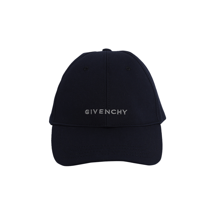 Givenchy Curved Cap With Embroidered Logo 'Navy'