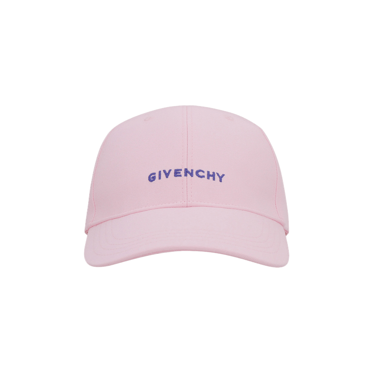 Givenchy Curved Cap With Embroidered Logo 'Blossom Pink'
