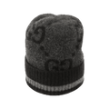 Gucci GG Knit Cashmere Hat 'Grey/Black'