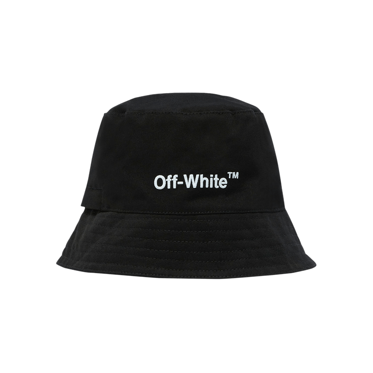 Off-White Helvetica Bucket Hat 'Black/White'