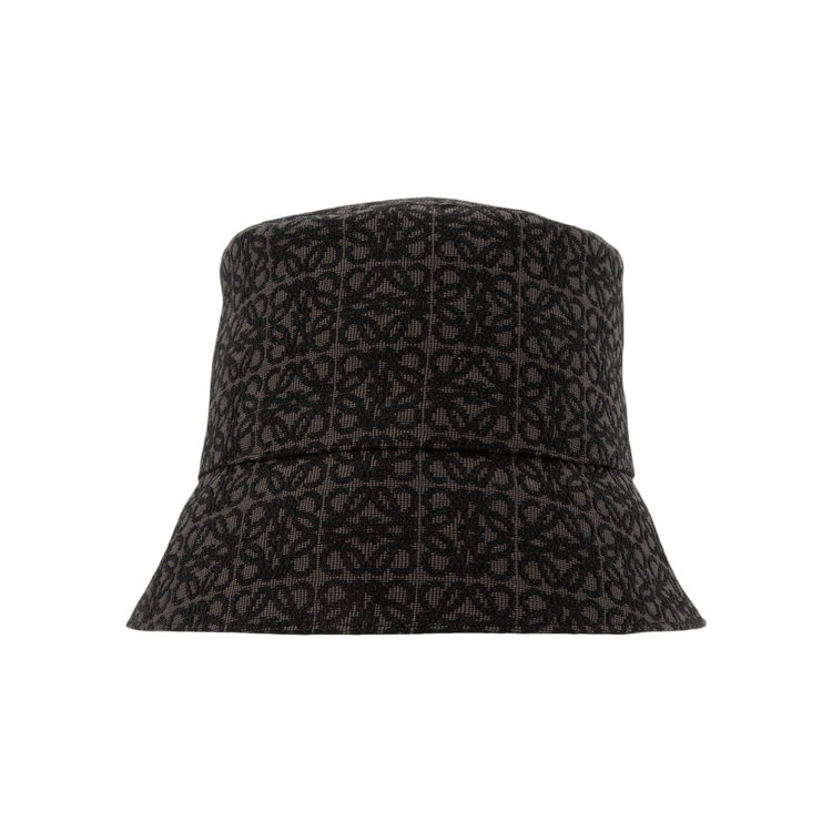 Loewe Reversible Anagram Bucket Hat 'Anthracite/Black'
