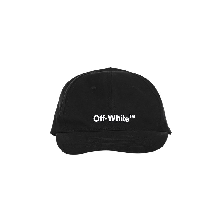 Off-White Helvetica Baseball Cap 'Black/White'