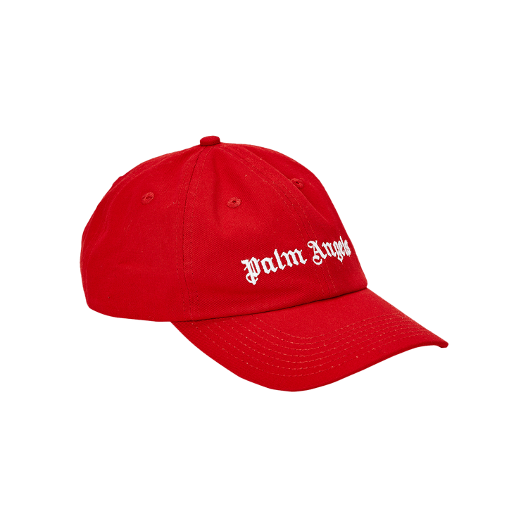 Palm Angels Classic Logo Cap 'Red/White'