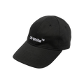 Off-White Helvetica Baseball Cap 'Black/White'