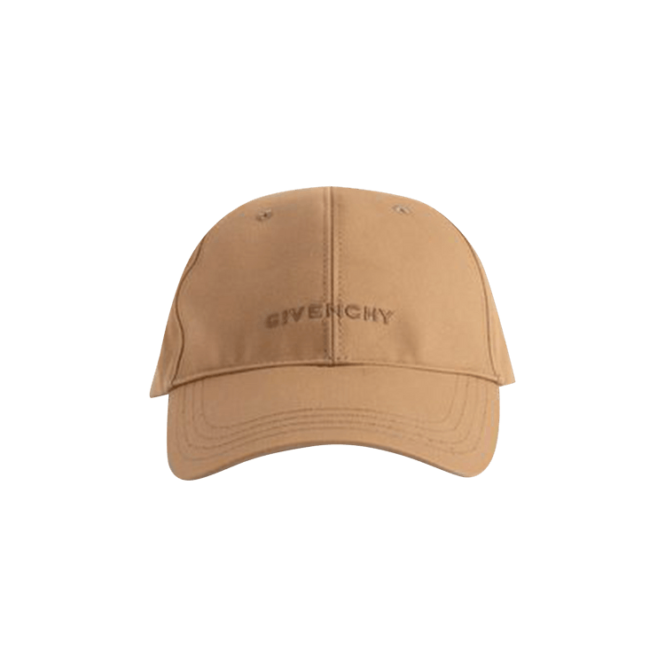 Givenchy Curved Cap With Embroidered Logo 'Beige Camel'