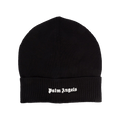 Palm Angels Classic Logo Beanie 'Black/White'