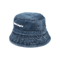 Palm Angels Denim Bucket Hat 'Blue/White'