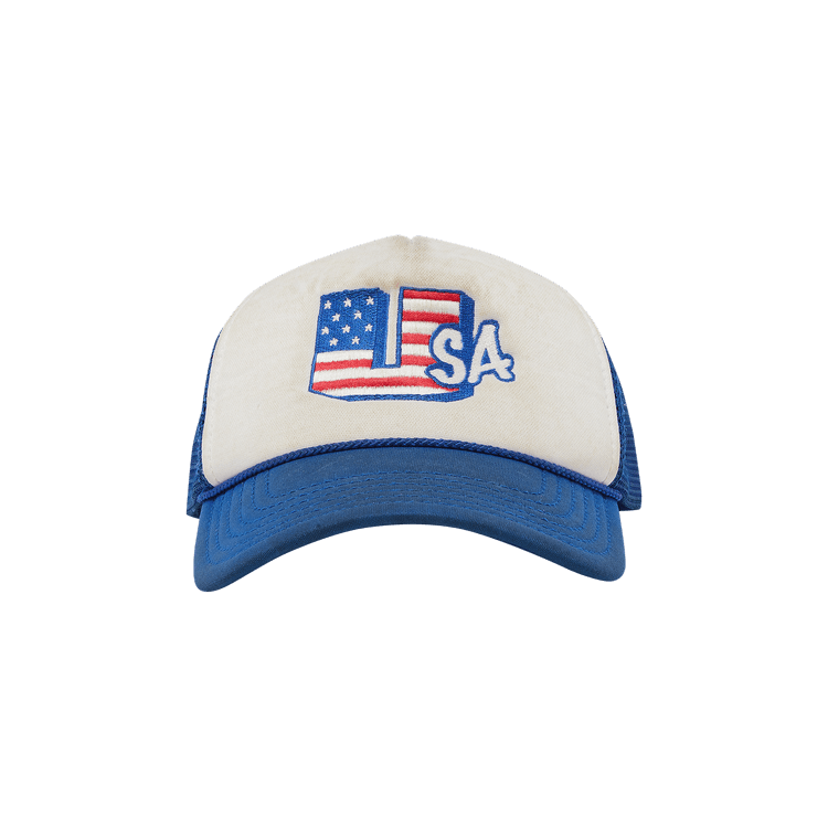 Vintage USA Trucker Hat 'White'