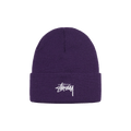 Stussy Stock Cuff Beanie 'Grape'