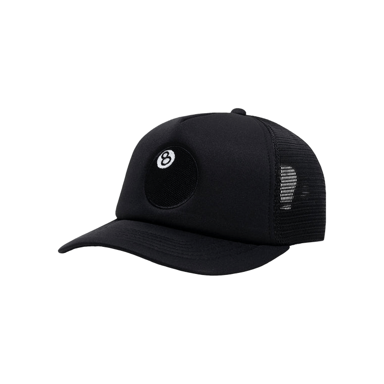 Stussy 8 Ball Trucker Cap 'Black'