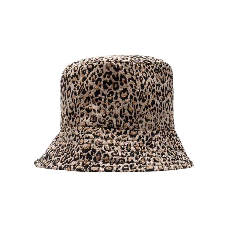 Engineered Garments Leopard Jacquard Bucket Hat 'Beige'