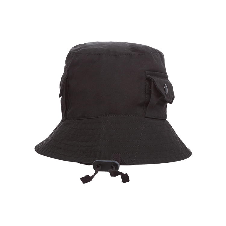 Engineered Garments Poplin Explorer Hat 'Black'