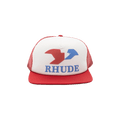 Rhude Of America Hat 'Red/Off White'