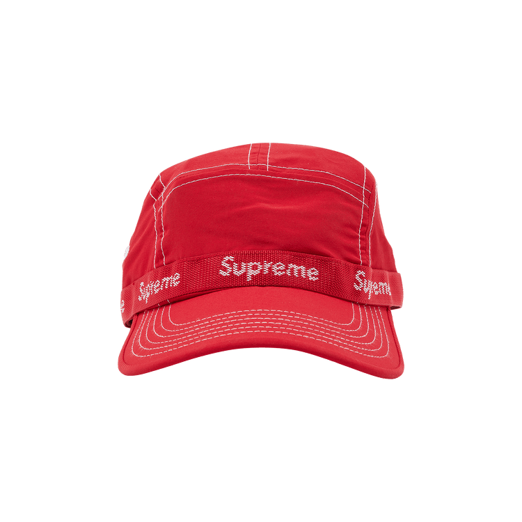 Supreme Webbing Camp Cap 'Red'