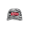 Supreme Washed Chino Twill Camp Cap 'Zebra'