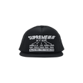 Supreme Transport Mesh Back 5-Panel 'Black'