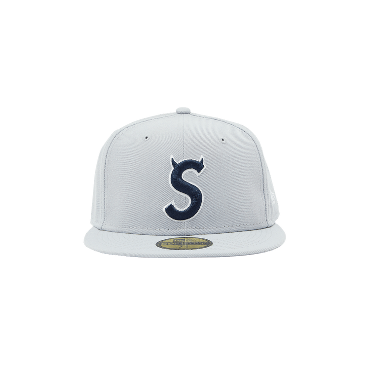 Supreme S Logo New Era 'Grey'
