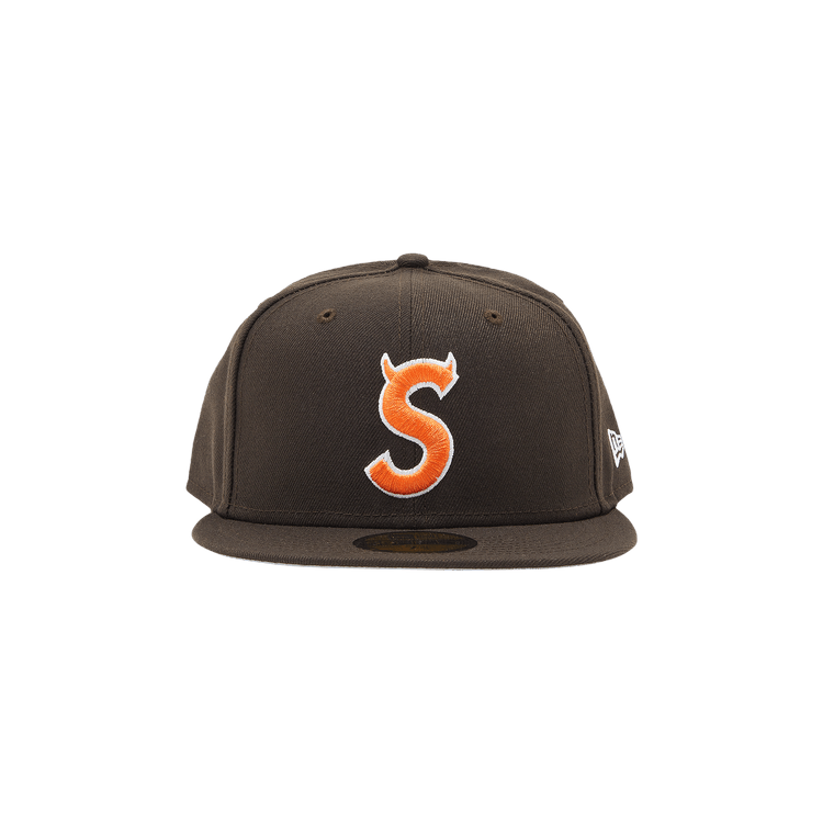 Supreme S Logo New Era 'Brown'