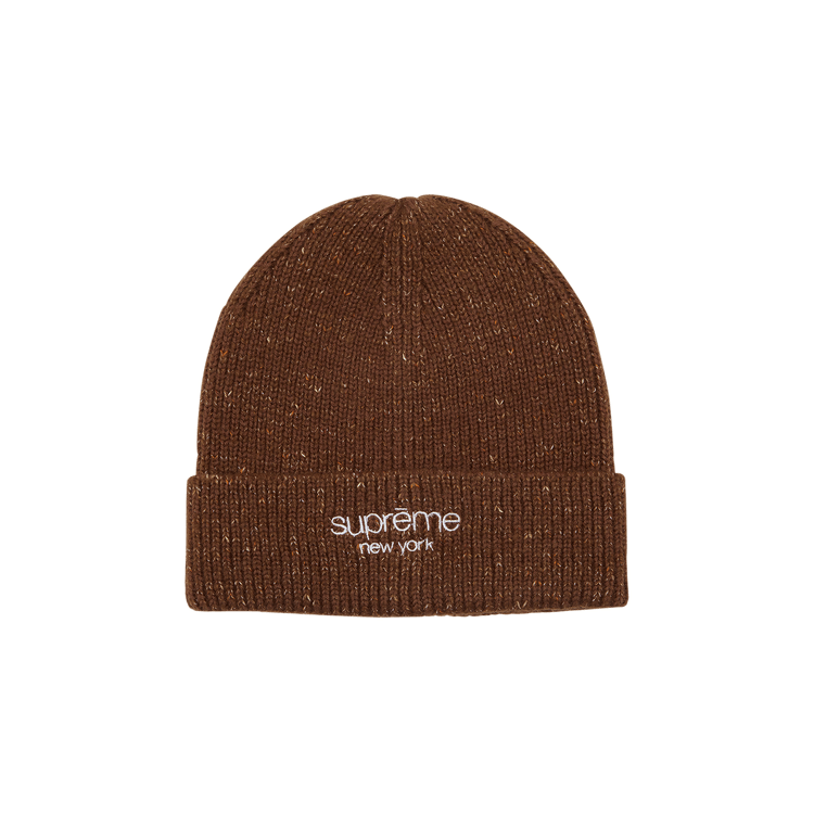 Supreme Rainbow Speckle Beanie 'Brown'