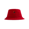 Aimé Leon Dore Brushed Floral Crest Bucket 'Red'