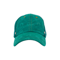 Marine Serre Regenerated Denim Moonogram Bell Cap 'Bright Green/Striped'