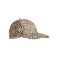 Marine Serre Moon Diamant Regenerated Jacquard Cap 'Moon Diamant Beige Print'