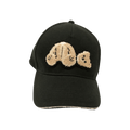 Palm Angels Bear Printed Cap 'Black/White'